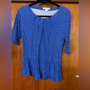 Liz Claiborne Top Medium Blue